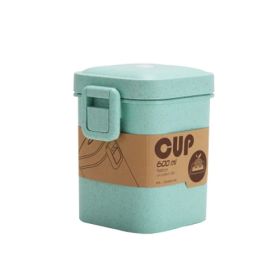 Separate Microwave Oven Light Lunch Box (Option: Green soup)